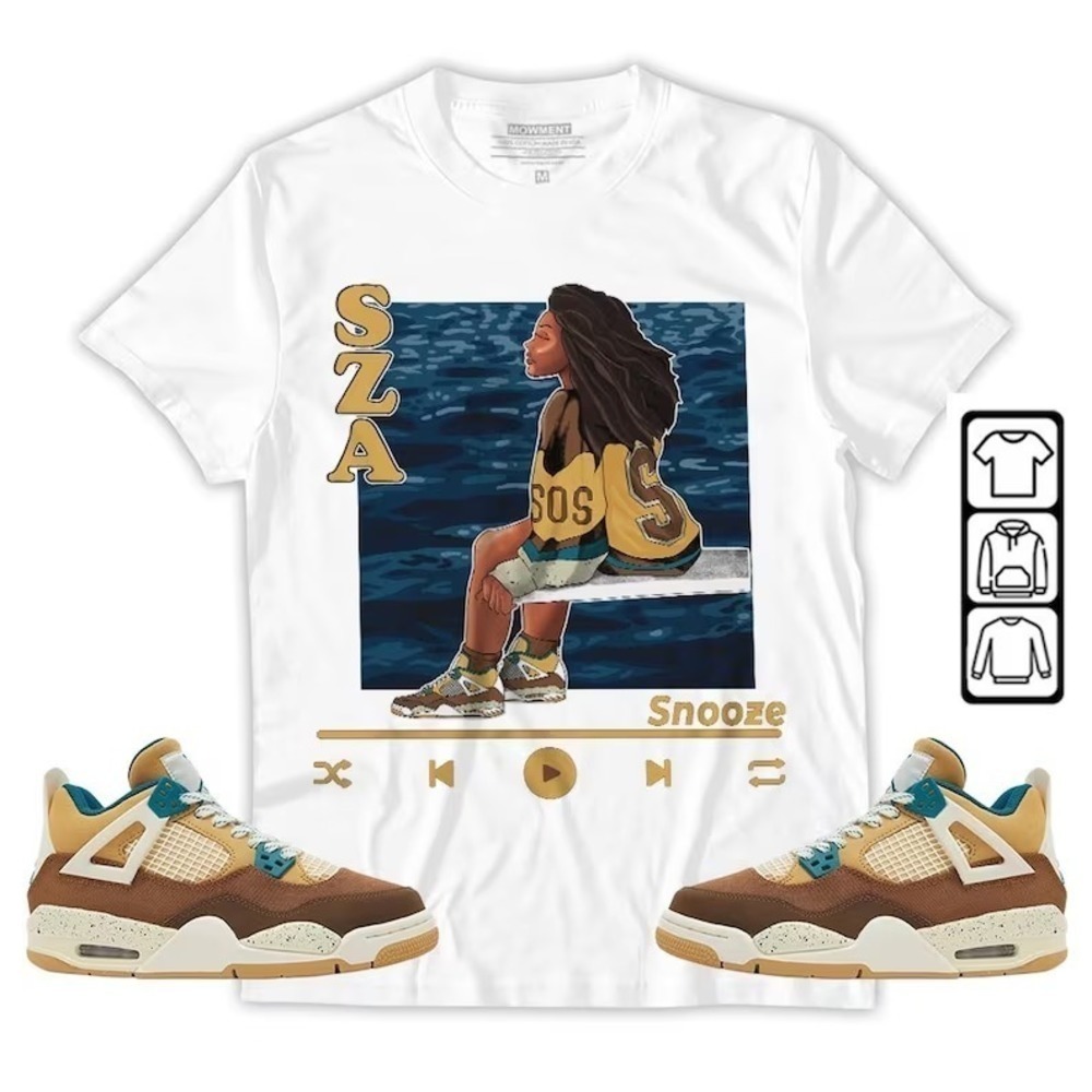 Sza Sos Retro Unisex Shirt To Match Sneaker Classic Retro Tshirt